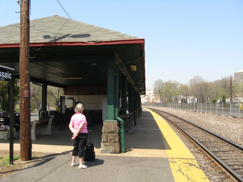 Passaic NJ Transit train station